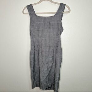 Ellen Ashley 90s Houndstooth low back dress